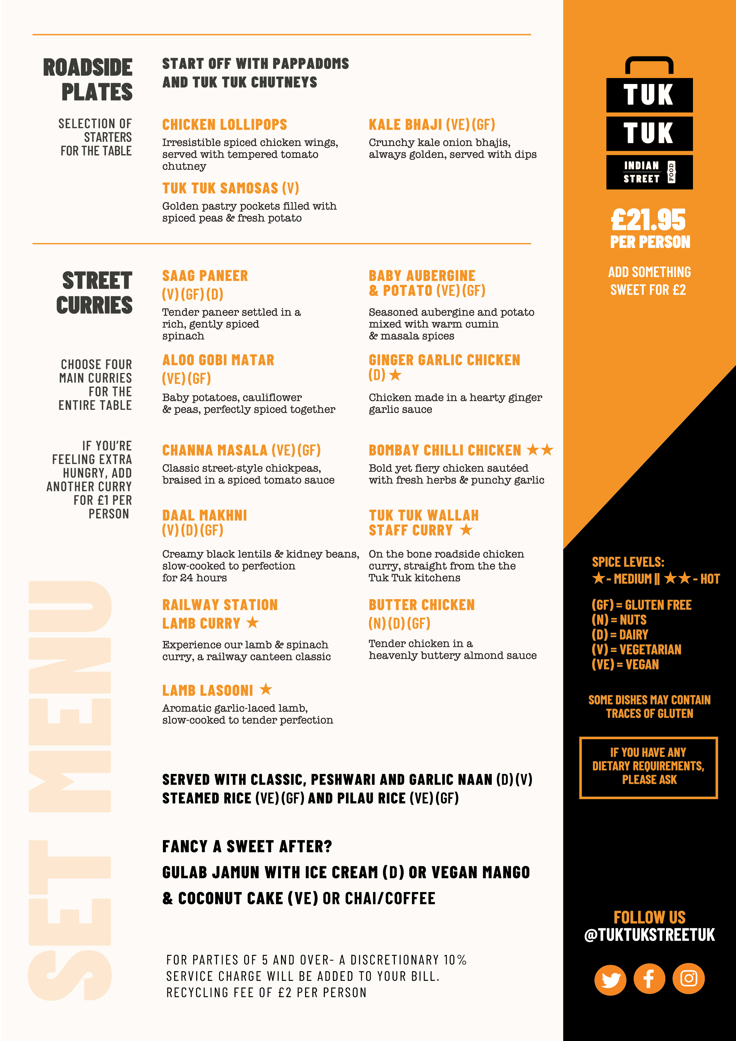 TukTuk Menu